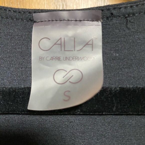 Calia Carrie Underwood Bodycon Halter Dress-Ruched Sides-Black Sz S - Picture 2 of 6